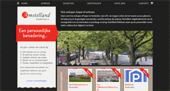 Desktop Screenshot of amstellandmakelaars.nl