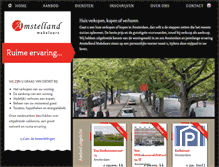 Tablet Screenshot of amstellandmakelaars.nl